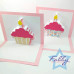 TARJETA POP UP - CUPCAKE 